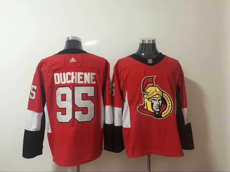 Men Ottawa Senators #95 Duchene Red Hockey Stitched Adidas NHL Jerseys->boston bruins->NHL Jersey